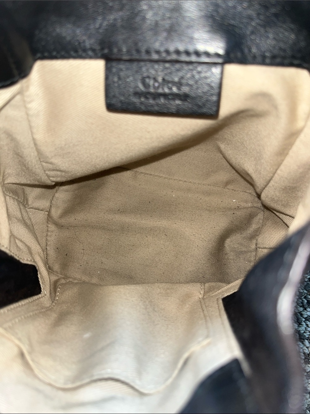 Chloe Black Leather Faye Mini Bag - Picture 5 of 6